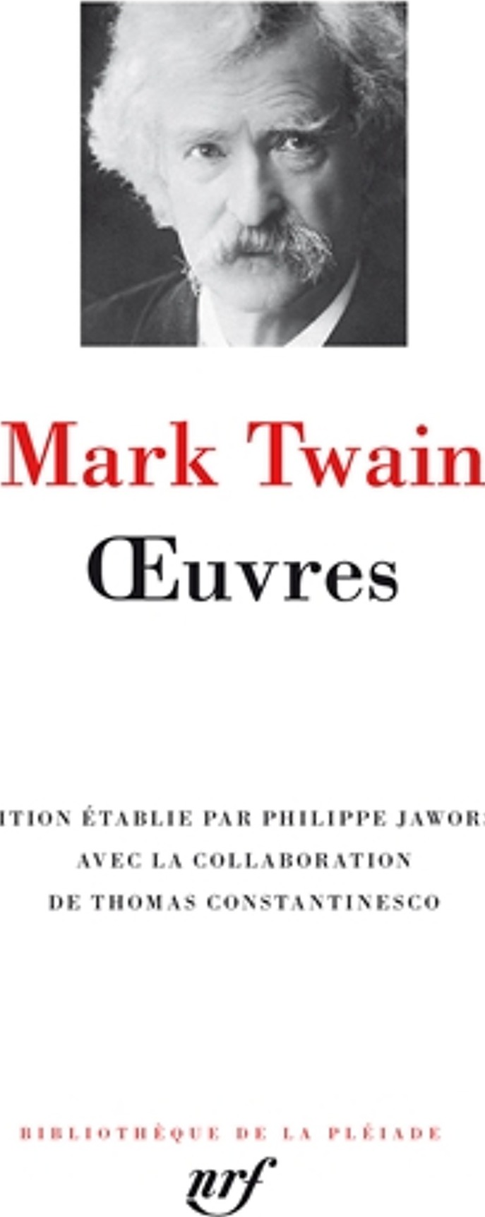 Couverture du livre « Oeuvres » de Mark Twain, librairie Les Contes Infusés à Corte