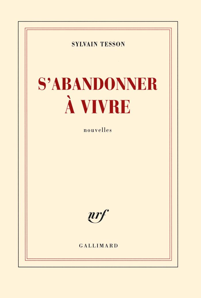 Couverture du livre « S'abandonner à vivre : nouvelles », librairie Les Contes Infusés à Corte