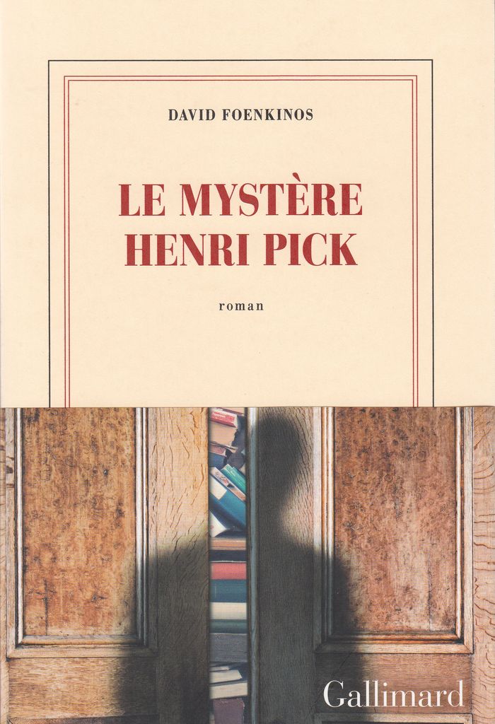 Couverture du livre « Le mystère Henri Pick : roman » de David Foenkinos, librairie Les Contes Infusés à Corte