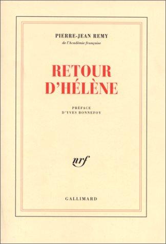 Couverture du livre « RETOUR D'HELENE », librairie Les Contes Infusés à Corte