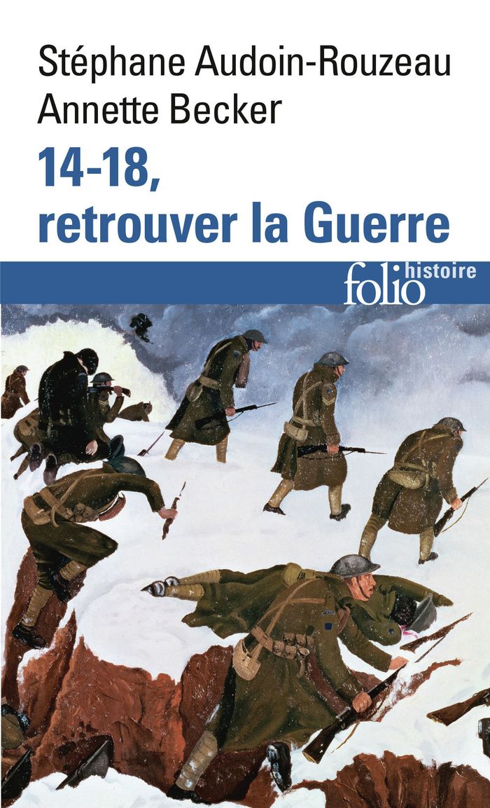 Couverture du livre « 14-18, RETROUVER LA GUERRE » de Audoin-Rouzeau, librairie Les Contes Infusés à Corte
