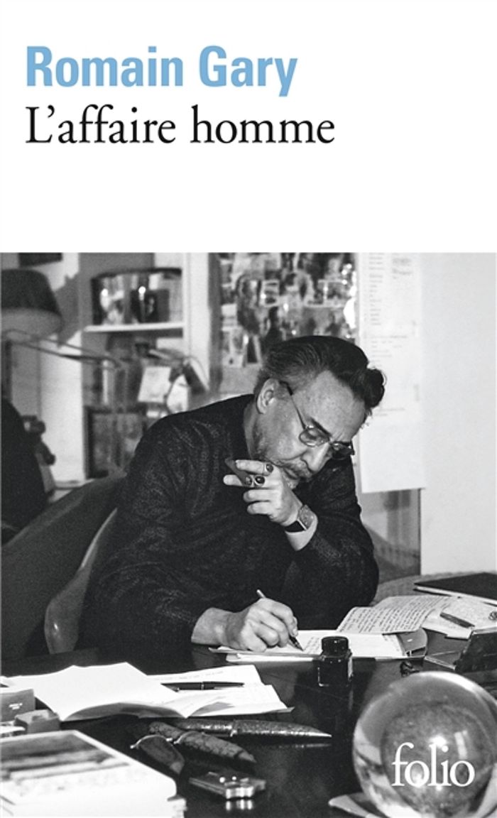 Couverture du livre « L'affaire homme » de Romain Gary, librairie Les Contes Infusés à Corte