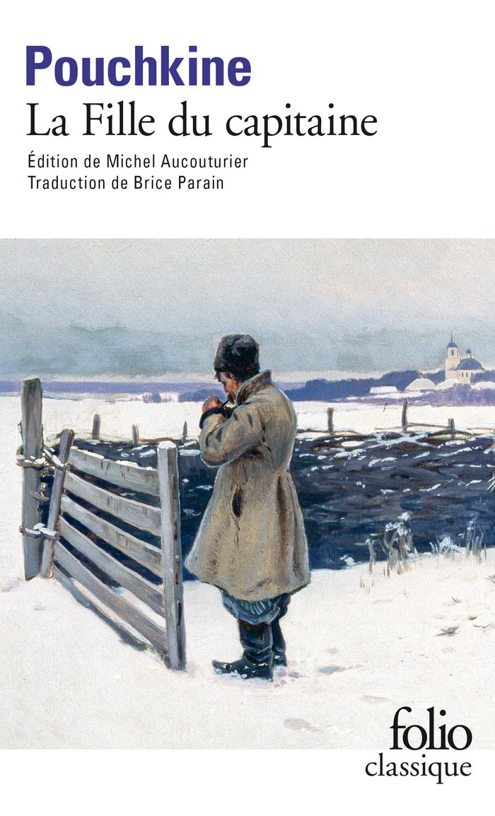 Couverture du livre « LA FILLE DU CAPITAINE » de Alexandre Pouchkine, librairie Les Contes Infusés à Corte