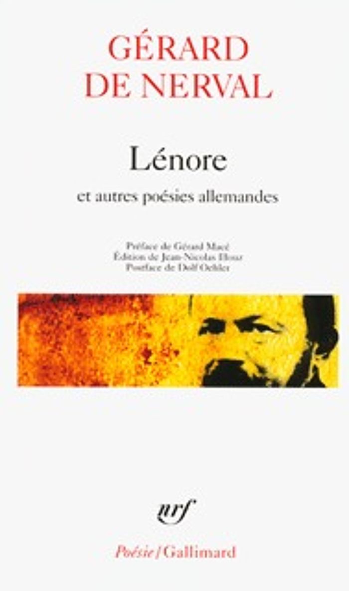 Couverture du livre « LENORE ET AUTRES POESIES ALLEMANDES », librairie Les Contes Infusés à Corte