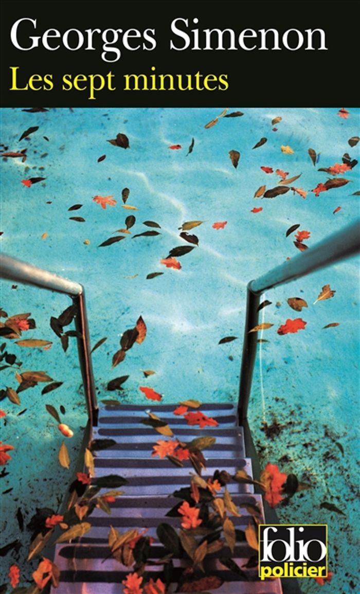 Couverture du livre « LES SEPT MINUTES - TROIS ENQUETES DE L'INSPECTEUR G. 7 » de Georges Simenon, librairie Les Contes Infusés à Corte