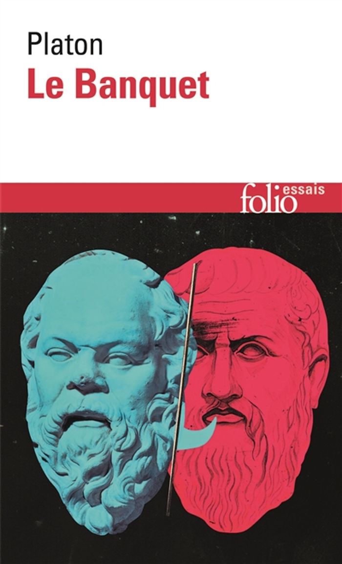 Couverture du livre « LE BANQUET OU DE L'AMOUR » de Platon/chatelet, librairie Les Contes Infusés à Corte