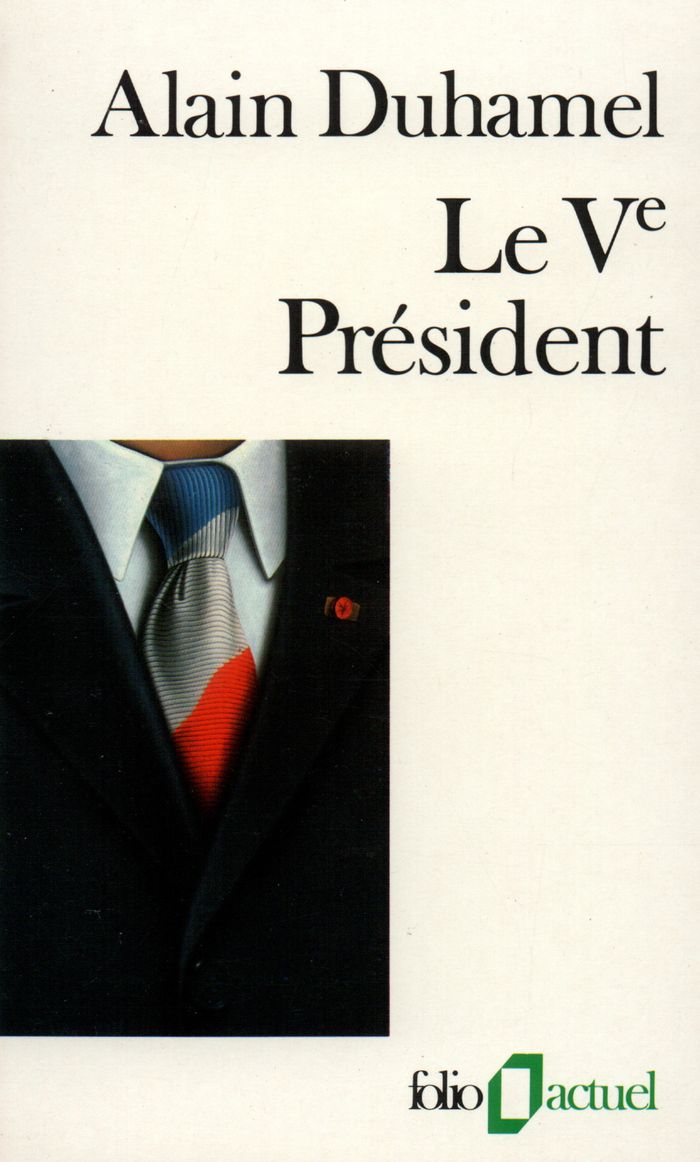 Couverture du livre « LE V PRESIDENT » de Alain Duhamel, librairie Les Contes Infusés à Corte