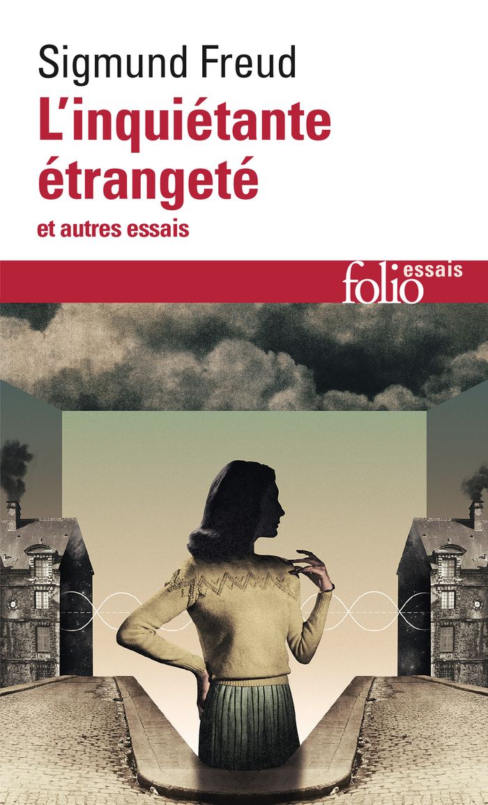 Couverture du livre « L'INQUIETANTE ETRANGETE ET AUTRES ESSAIS » de Sigmund Freud, librairie Les Contes Infusés à Corte