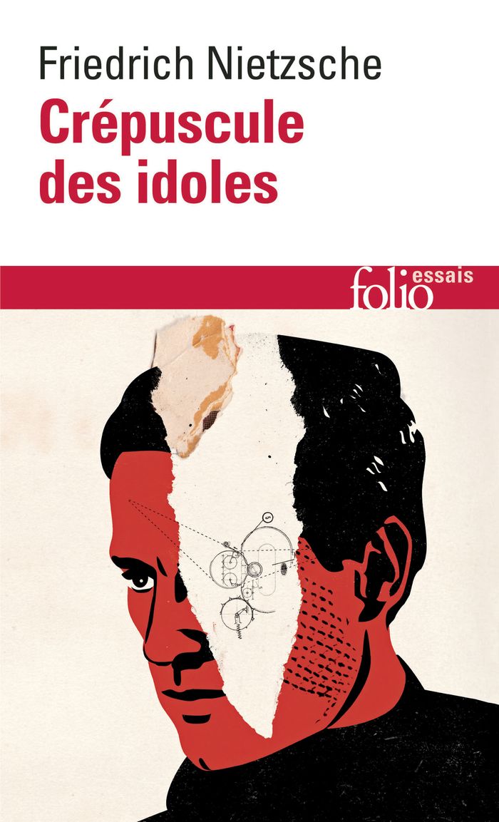 Couverture du livre « CREPUSCULE DES IDOLES OU COMMENT PHILOSOPHER A COUPS DE MARTEAU » de Friedrich Nietzsche, librairie Les Contes Infusés à Corte