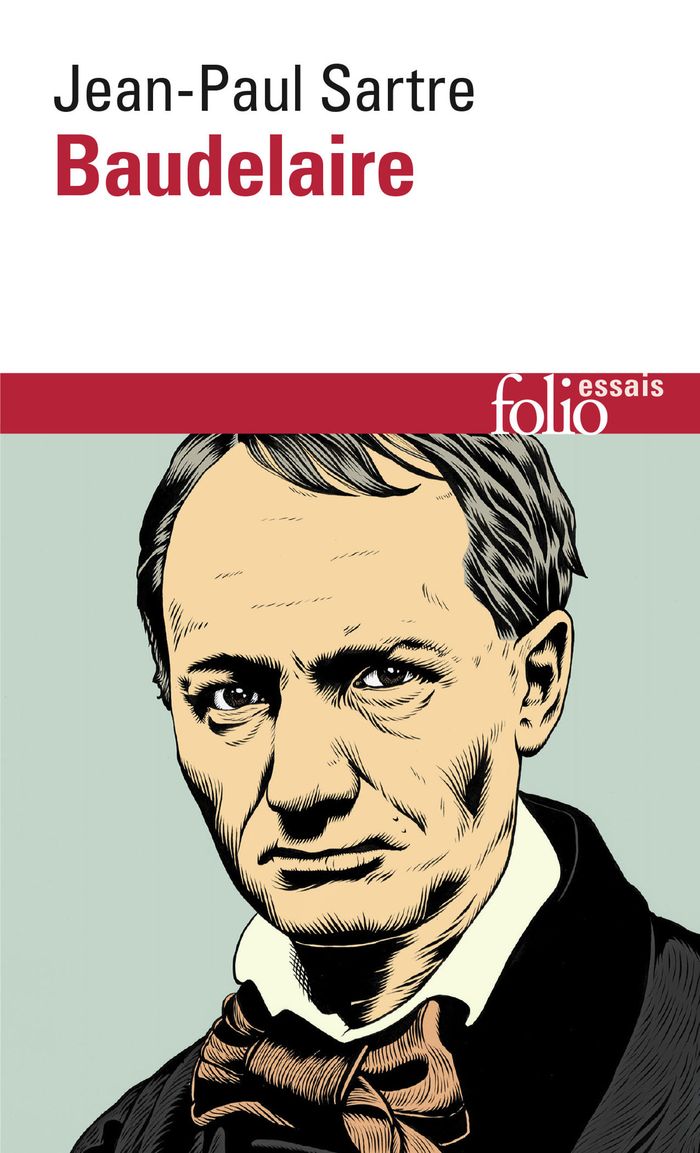 Couverture du livre « BAUDELAIRE » de Jean-Paul Sartre, librairie Les Contes Infusés à Corte