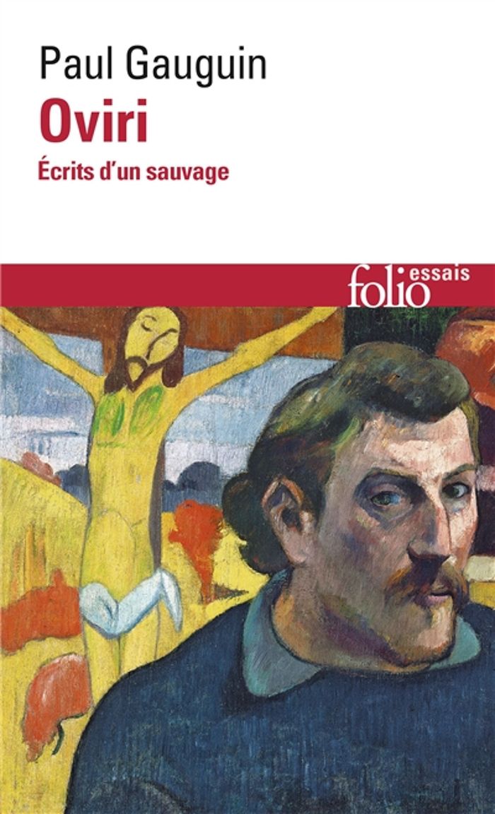 Couverture du livre « OVIRI - ECRITS D'UN SAUVAGE » de Paul Gauguin, librairie Les Contes Infusés à Corte