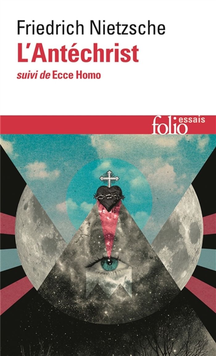 Couverture du livre « L'ANTECHRIST / ECCE HOMO » de Friedrich Nietzsche, librairie Les Contes Infusés à Corte