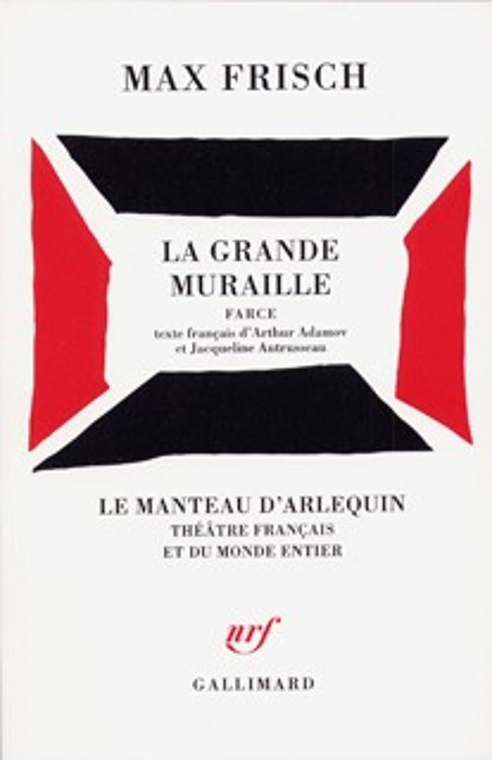 Couverture du livre « LA GRANDE MURAILLE - FARCE », librairie Les Contes Infusés à Corte