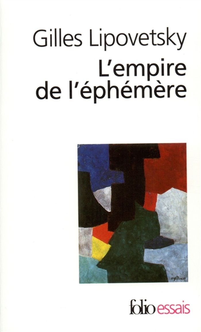 Couverture du livre « L'EMPIRE DE L'EPHEMERE - LA MODE ET SON DESTIN DANS LES SOCIETES MODERNES » de Gilles Lipovetsky, librairie Les Contes Infusés à Corte