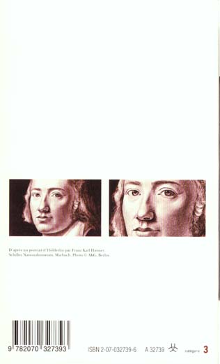 Quatrième de couverture de « ODES - ELEGIES - HYMNES »