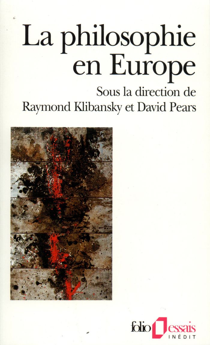 Couverture du livre « LA PHILOSOPHIE EN EUROPE » de Collectif, librairie Les Contes Infusés à Corte
