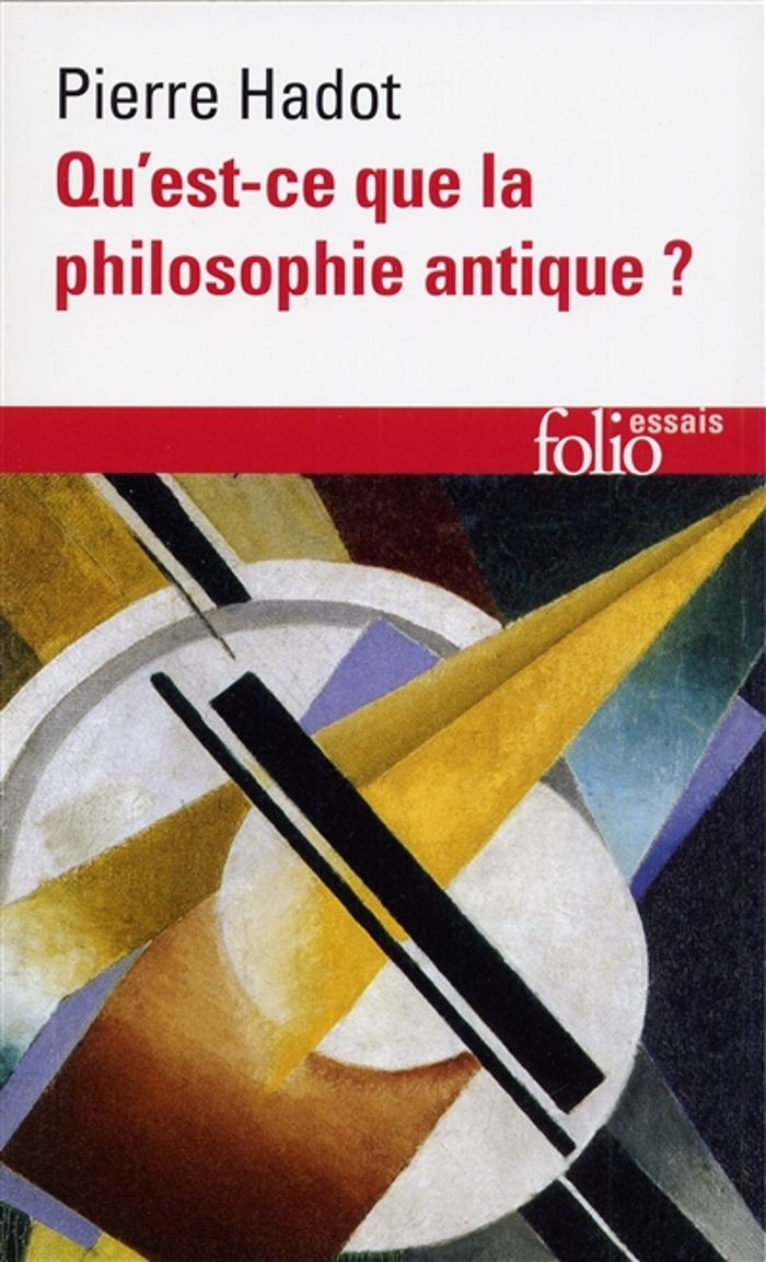 Couverture du livre « QU'EST-CE QUE LA PHILOSOPHIE ANTIQUE ? » de Pierre Hadot, librairie Les Contes Infusés à Corte
