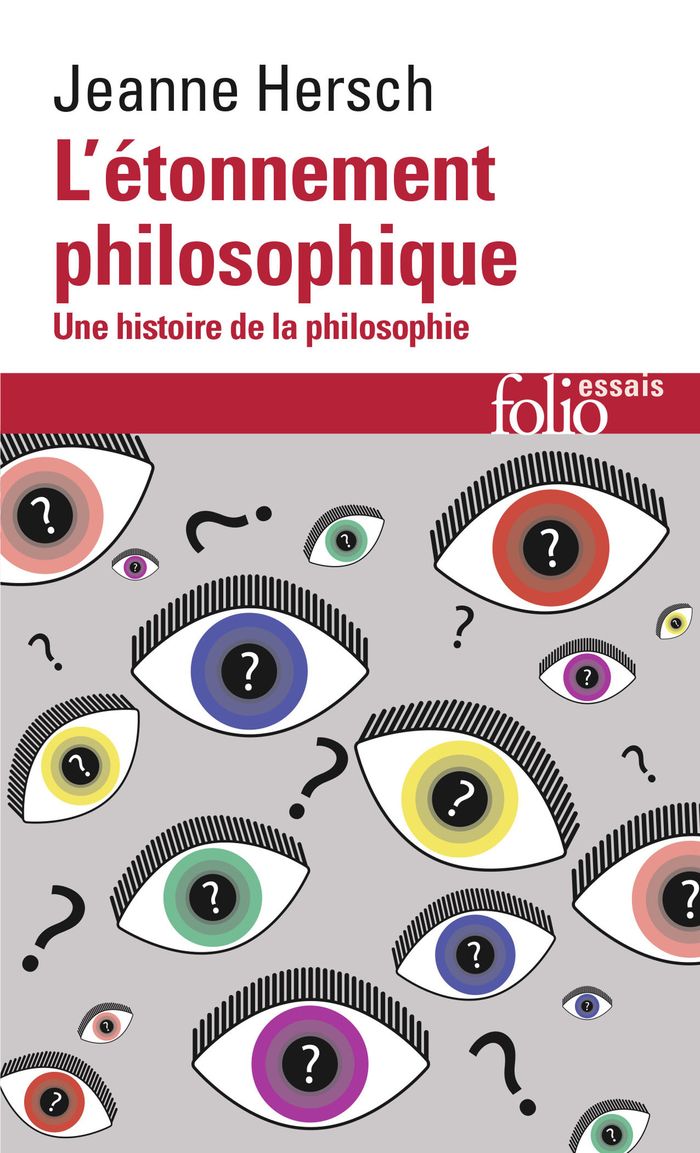 Couverture du livre « L'ETONNEMENT PHILOSOPHIQUE - UNE HISTOIRE DE LA PHILOSOPHIE » de Jeanne Hersch, librairie Les Contes Infusés à Corte
