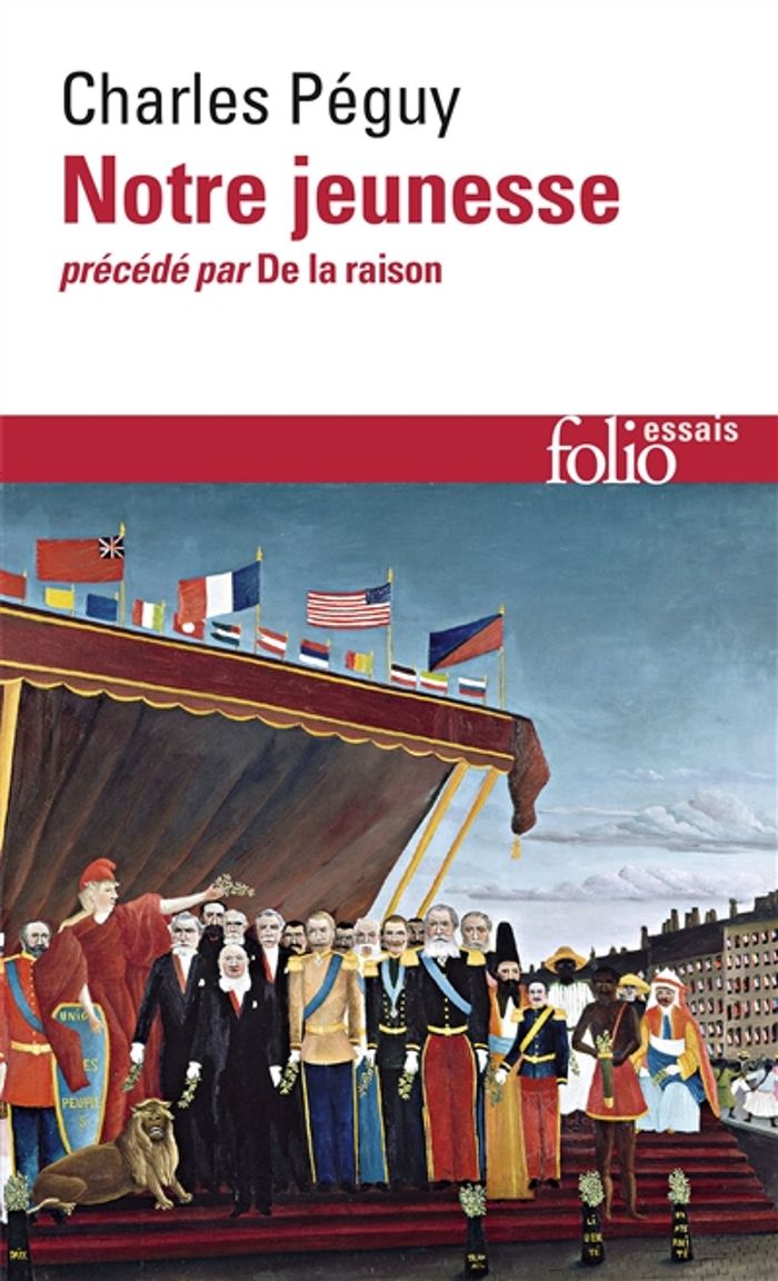 Couverture du livre « NOTRE JEUNESSE / DE LA RAISON » de Peguy/bastaire, librairie Les Contes Infusés à Corte