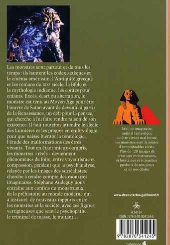 Quatrième de couverture de « LES MONSTRES - SI LOIN ET SI PROCHES »