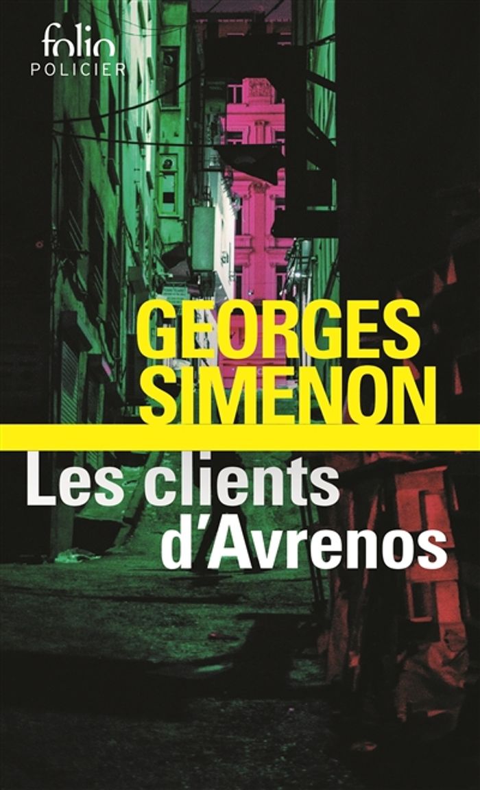 Couverture du livre « LES CLIENTS D'AVRENOS », librairie Les Contes Infusés à Corte