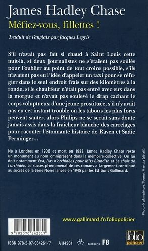 Quatrième de couverture de « MEFIEZ-VOUS, FILLETTES ! »