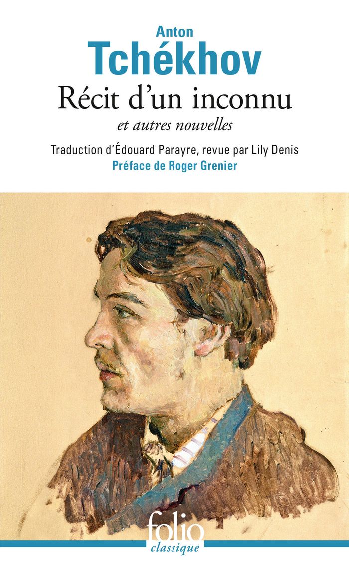 Couverture du livre « Récit d'un inconnu : et autres nouvelles » de Anton Pavlovitch Tchekhov, librairie Les Contes Infusés à Corte
