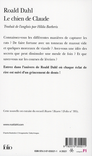 Quatrième de couverture de « Le chien de Claude »
