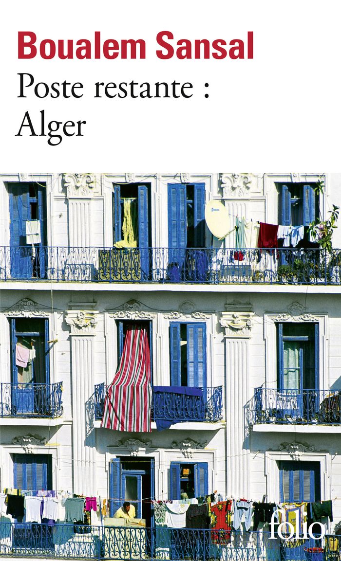 Couverture du livre « Poste restante : Alger », librairie Les Contes Infusés à Corte