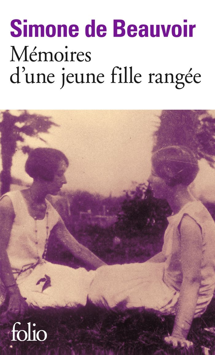 Couverture du livre « MEMOIRES D'UNE JEUNE FILLE RANGEE », librairie Les Contes Infusés à Corte