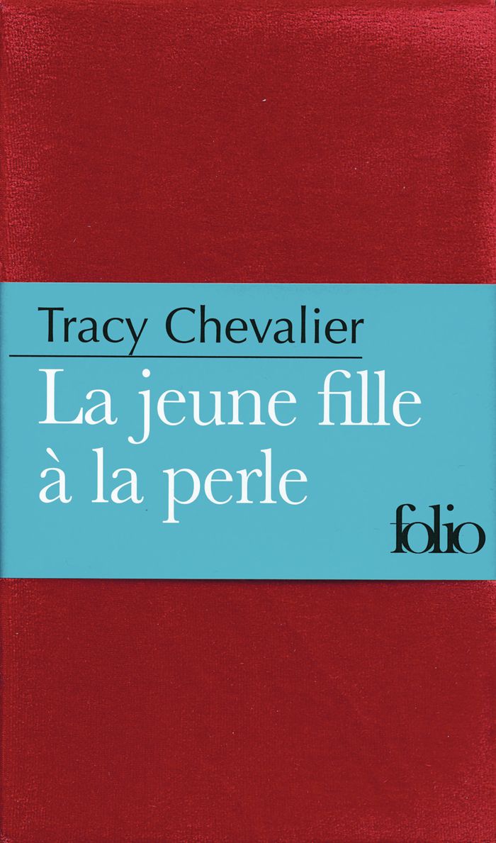 Couverture du livre « La jeune fille à la perle » de Tracy Chevalier, librairie Les Contes Infusés à Corte
