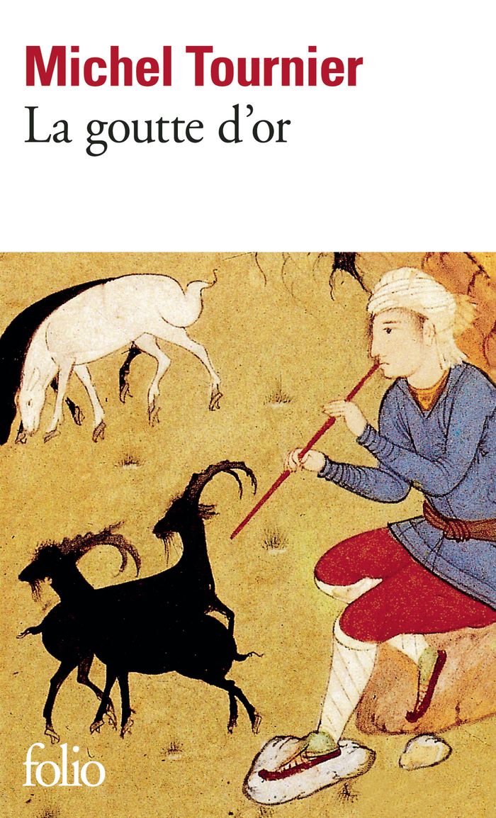 Couverture du livre « LA GOUTTE D'OR » de Michel Tournier, librairie Les Contes Infusés à Corte