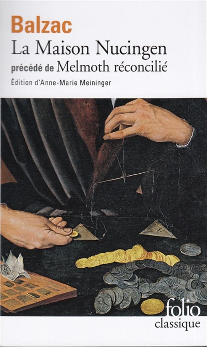 Couverture du livre « LA MAISON NUCINGEN / MELMOTH RECONCILIE » de Balzac Honore De, librairie Les Contes Infusés à Corte