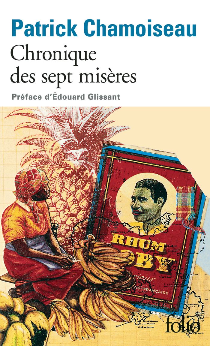 Couverture du livre « CHRONIQUE DES SEPT MISERES / PAROLES DE DJOBEURS » de Chamoiseau/glissant, librairie Les Contes Infusés à Corte