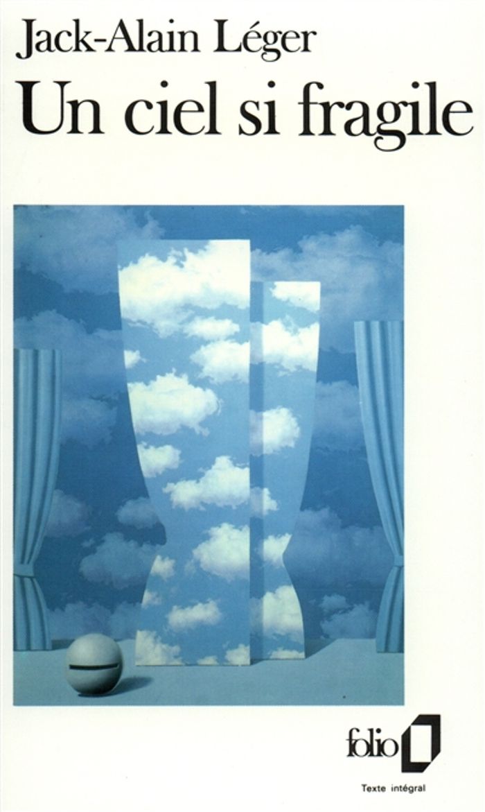 Couverture du livre « UN CIEL SI FRAGILE » de Jack-Alain Leger, librairie Les Contes Infusés à Corte