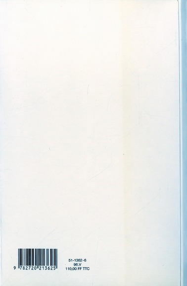 Quatrième de couverture de « COMME PAR HASARD »