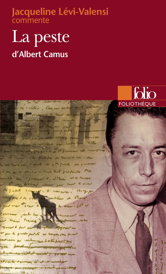 Couverture du livre « LA PESTE D'ALBERT CAMUS (ESSAI ET DOSSIER) » de J. Levi-Valensi, librairie Les Contes Infusés à Corte