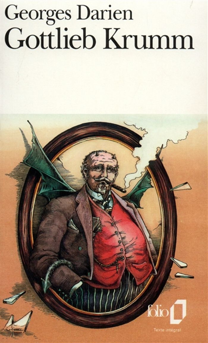 Couverture du livre « GOTTLIEB KRUMM - MADE IN ENGLAND », librairie Les Contes Infusés à Corte