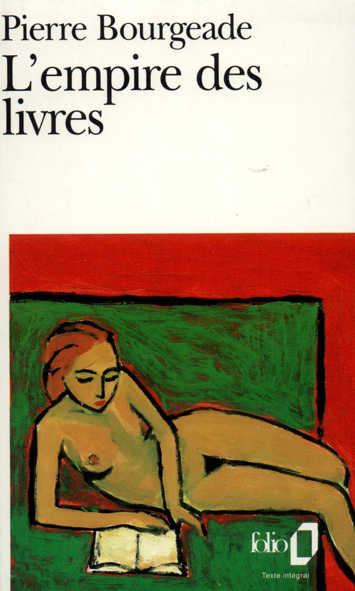 Couverture du livre « L'EMPIRE DES LIVRES » de Pierre Bourgeade, librairie Les Contes Infusés à Corte
