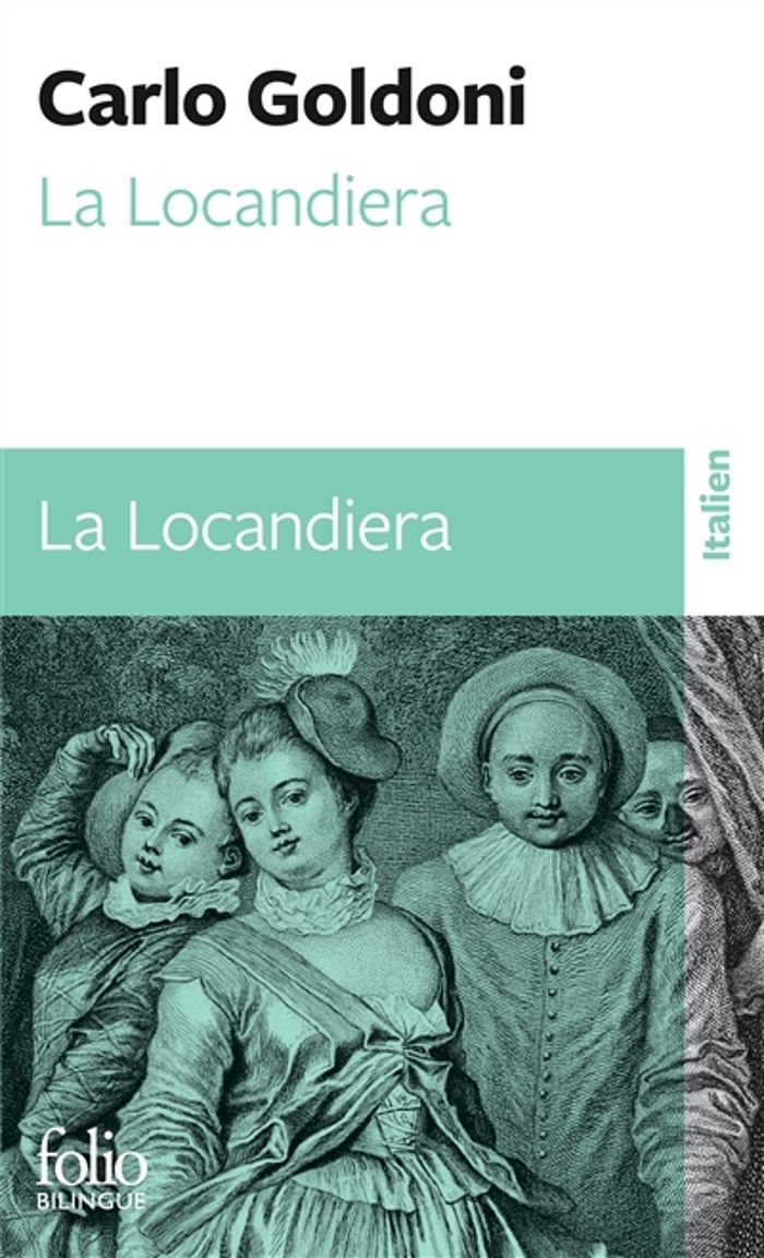Couverture du livre « LA LOCANDIERA/LA LOCANDIERA », librairie Les Contes Infusés à Corte