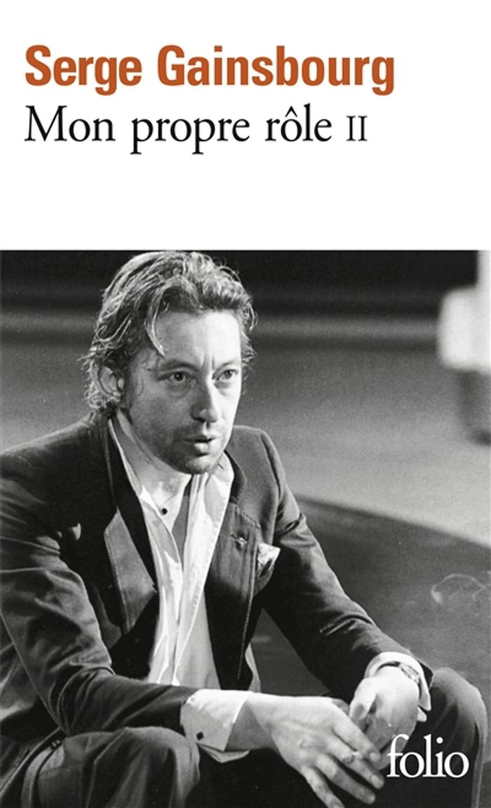Couverture du livre « MON PROPRE ROLE - VOL02 » de Serge Gainsbourg, librairie Les Contes Infusés à Corte