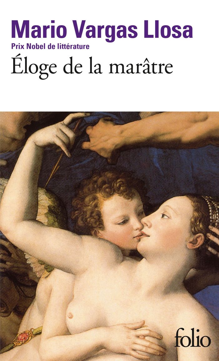 Couverture du livre « ELOGE DE LA MARATRE » de Vargas Llosa Mario, librairie Les Contes Infusés à Corte