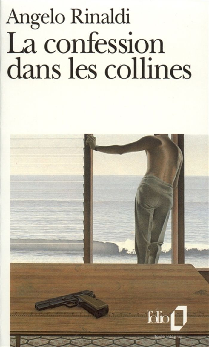 Couverture du livre « LA CONFESSION DANS LES COLLINES » de Angelo Rinaldi, librairie Les Contes Infusés à Corte
