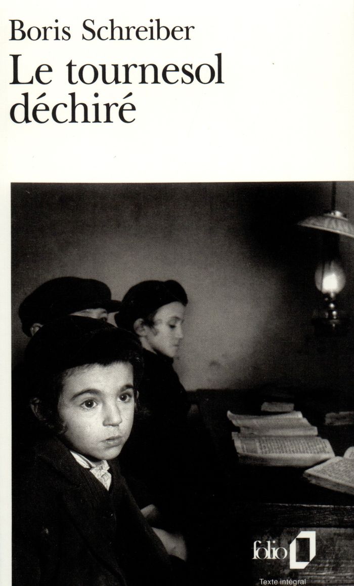 Couverture du livre « LE TOURNESOL DECHIRE » de Boris Schreiber, librairie Les Contes Infusés à Corte
