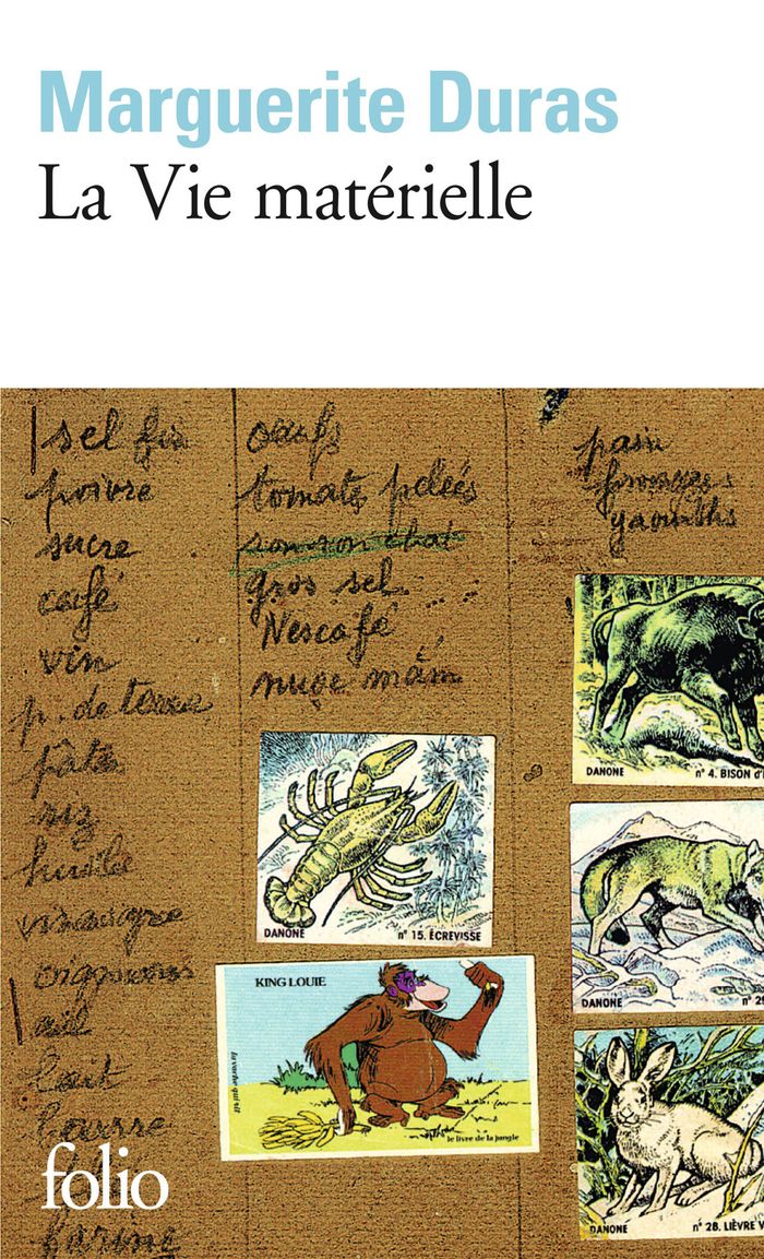 Couverture du livre « LA VIE MATERIELLE - MARGUERITE DURAS PARLE A JEROME BEAUJOUR » de Marguerite Duras, librairie Les Contes Infusés à Corte