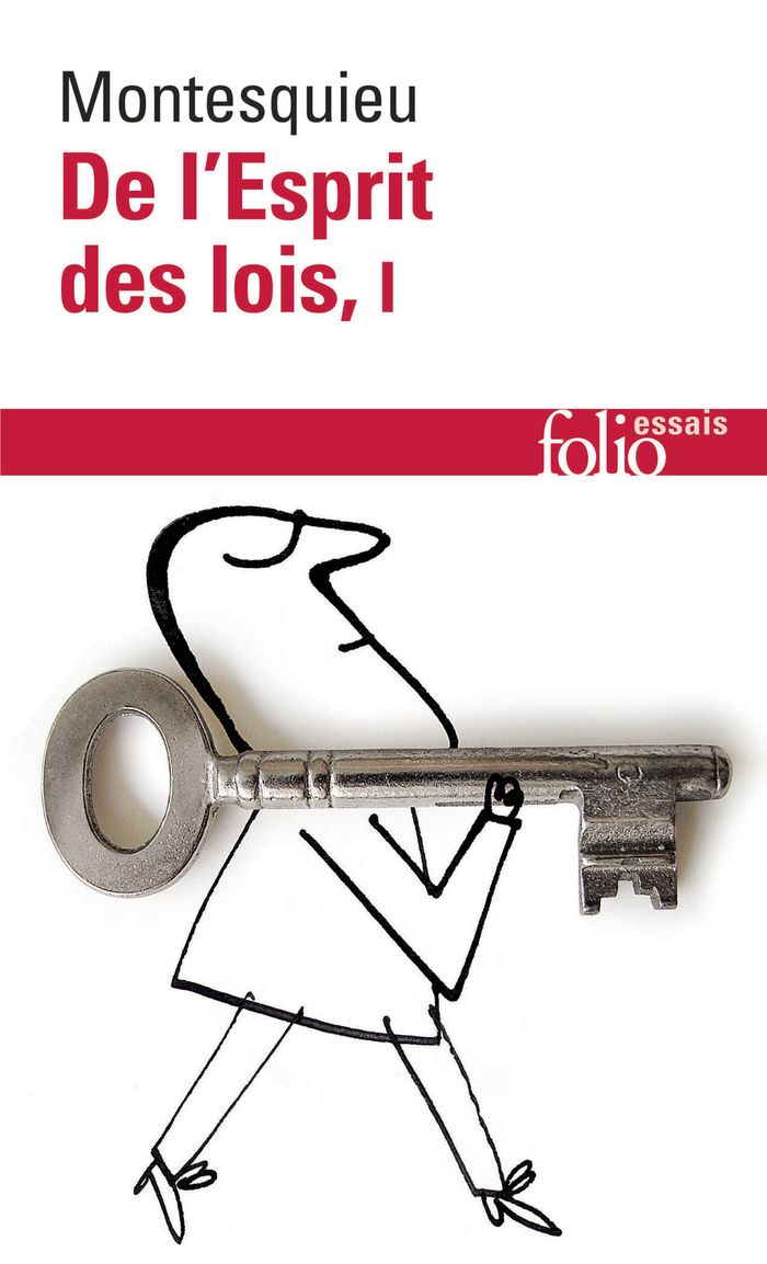 Couverture du livre « DE L'ESPRIT DES LOIS - VOL01 » de Montesquieu, librairie Les Contes Infusés à Corte