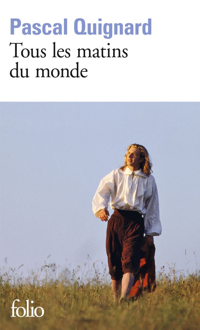 Couverture du livre « TOUS LES MATINS DU MONDE » de Pascal Quignard, librairie Les Contes Infusés à Corte