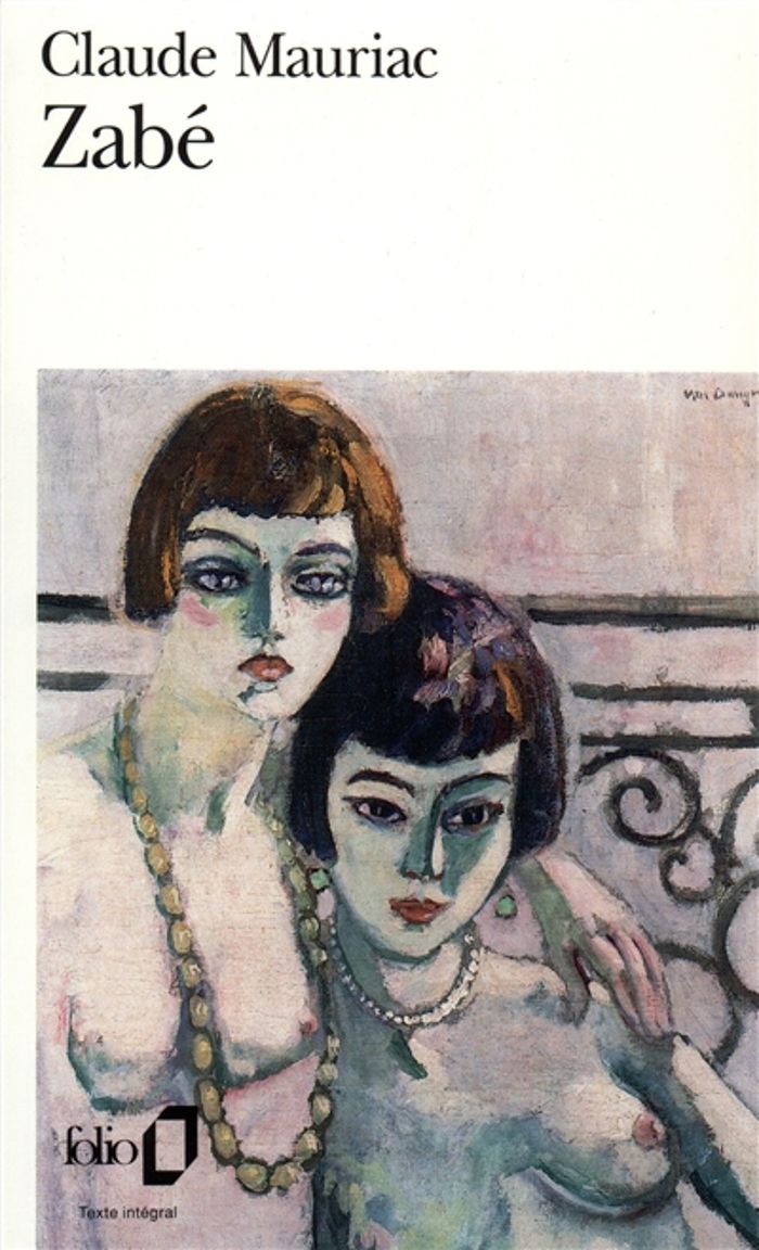 Couverture du livre « ZABE » de Claude Mauriac, librairie Les Contes Infusés à Corte