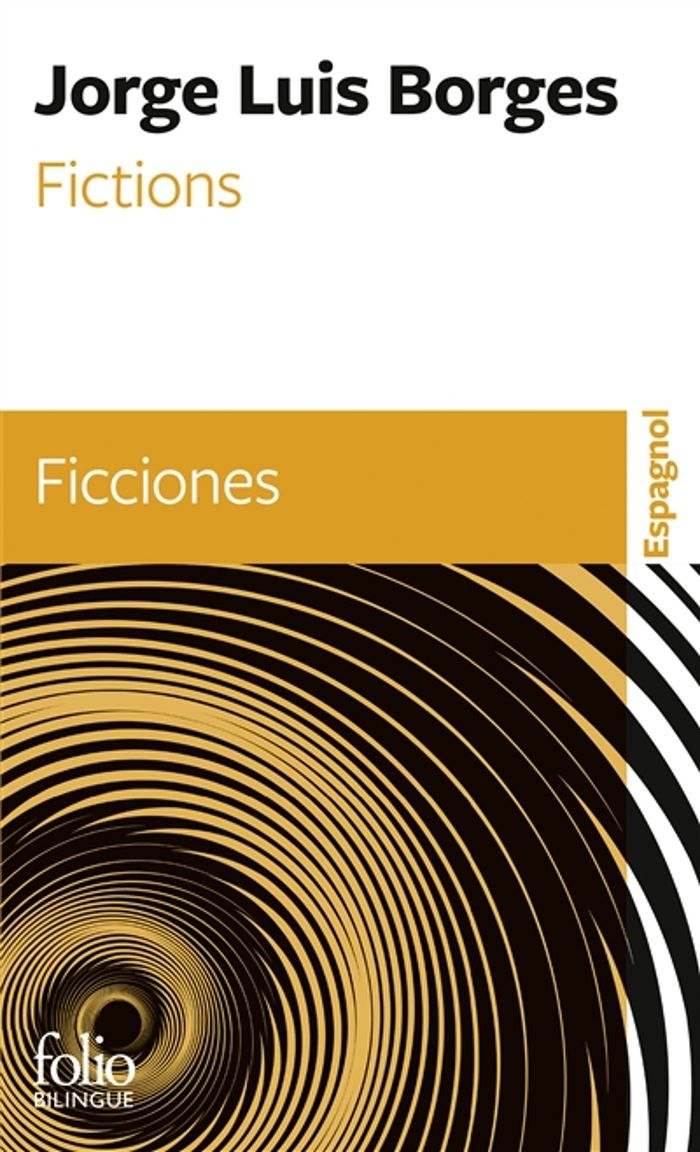 Couverture du livre « FICTIONS/FICCIONES » de Borges/bernes, librairie Les Contes Infusés à Corte