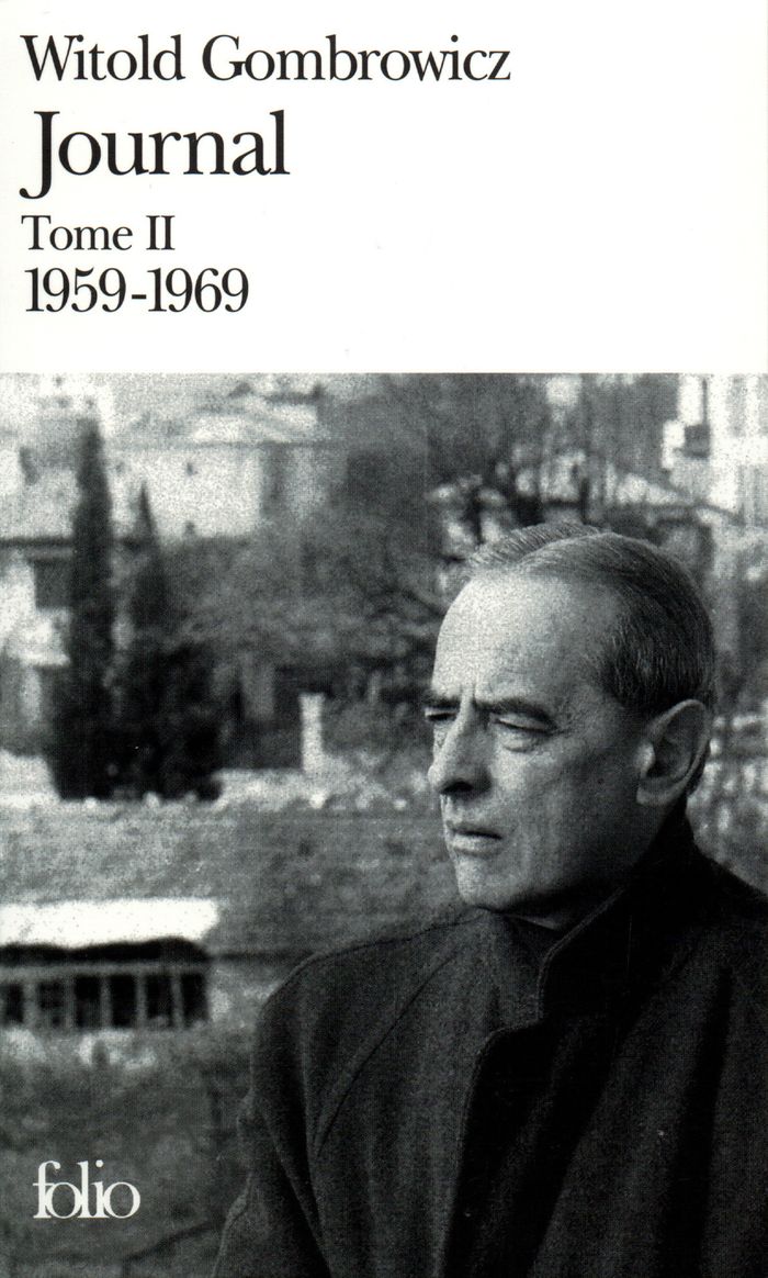 Couverture du livre « JOURNAL - VOL02 - 1959-1969 » de Witold Gombrowicz, librairie Les Contes Infusés à Corte